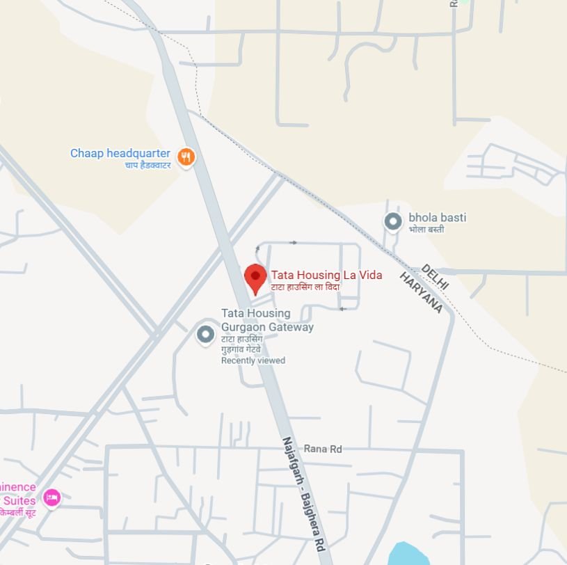 Project location map