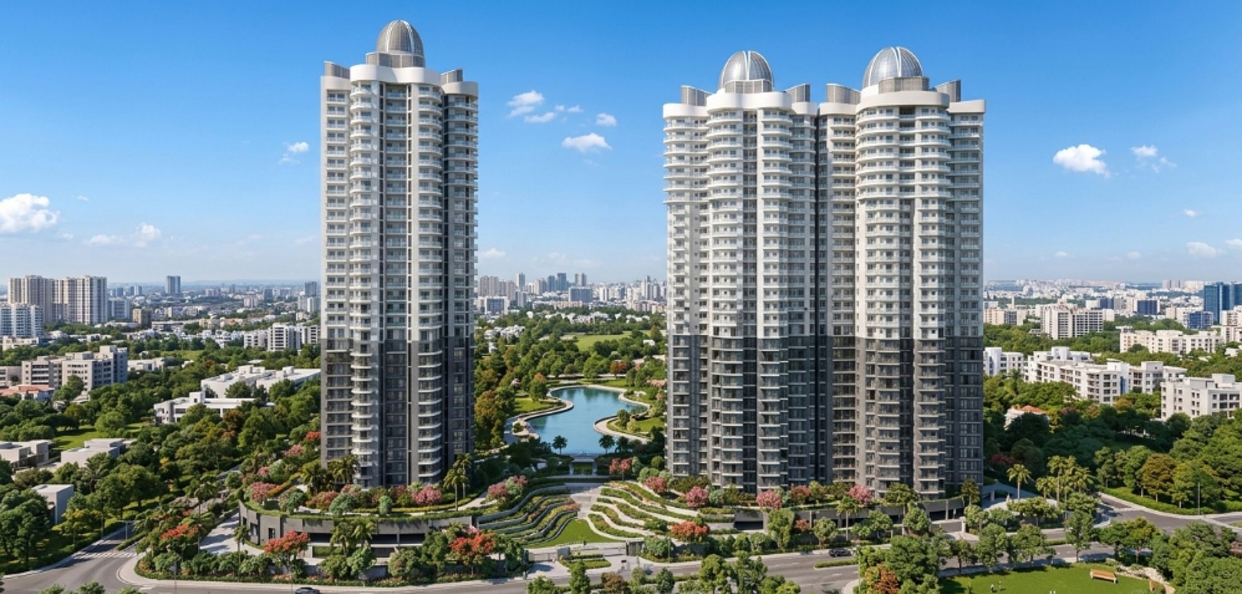 Trine Towers — Residential thumbnail, Ahinsa Khand 2, Ghaziabad