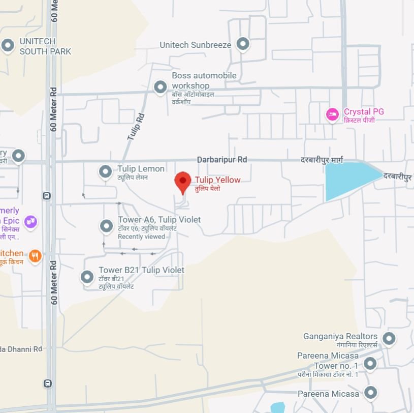 Project location map Project location map