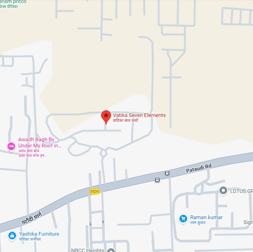 Project location map Project location map