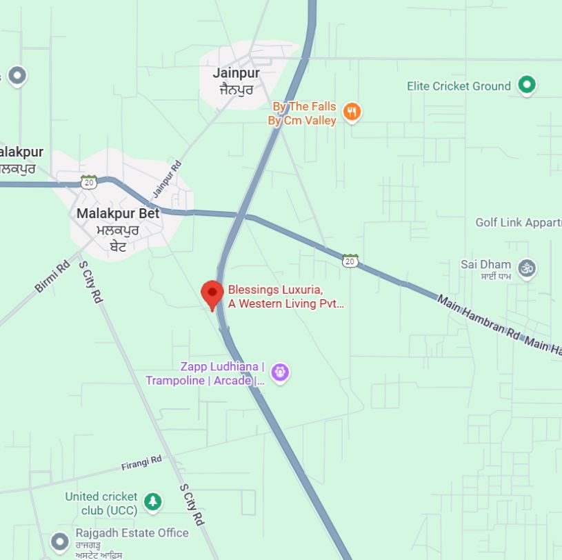 Project location map